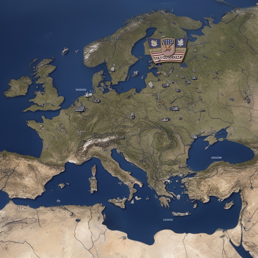 AI-generated illustration of USEUCOM