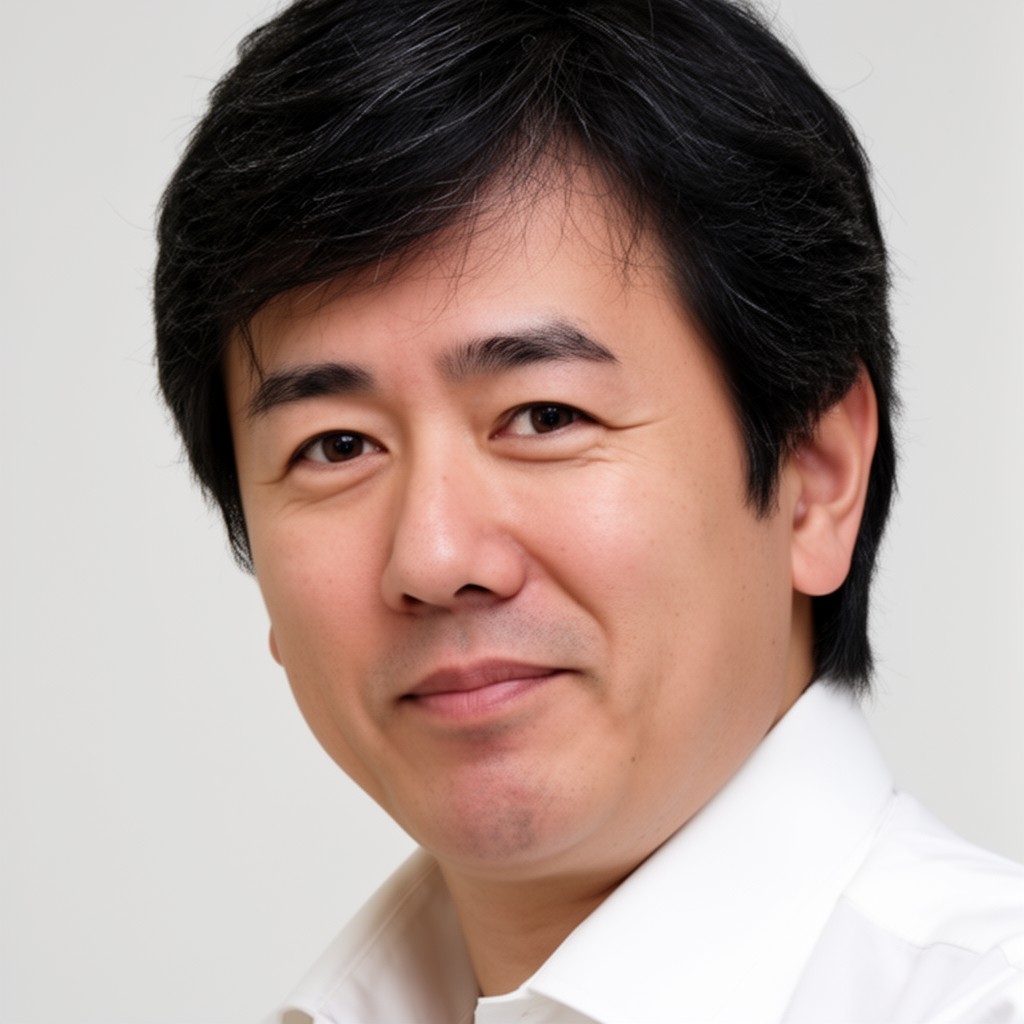 AI-generated illustration of Shigeru Miyamoto