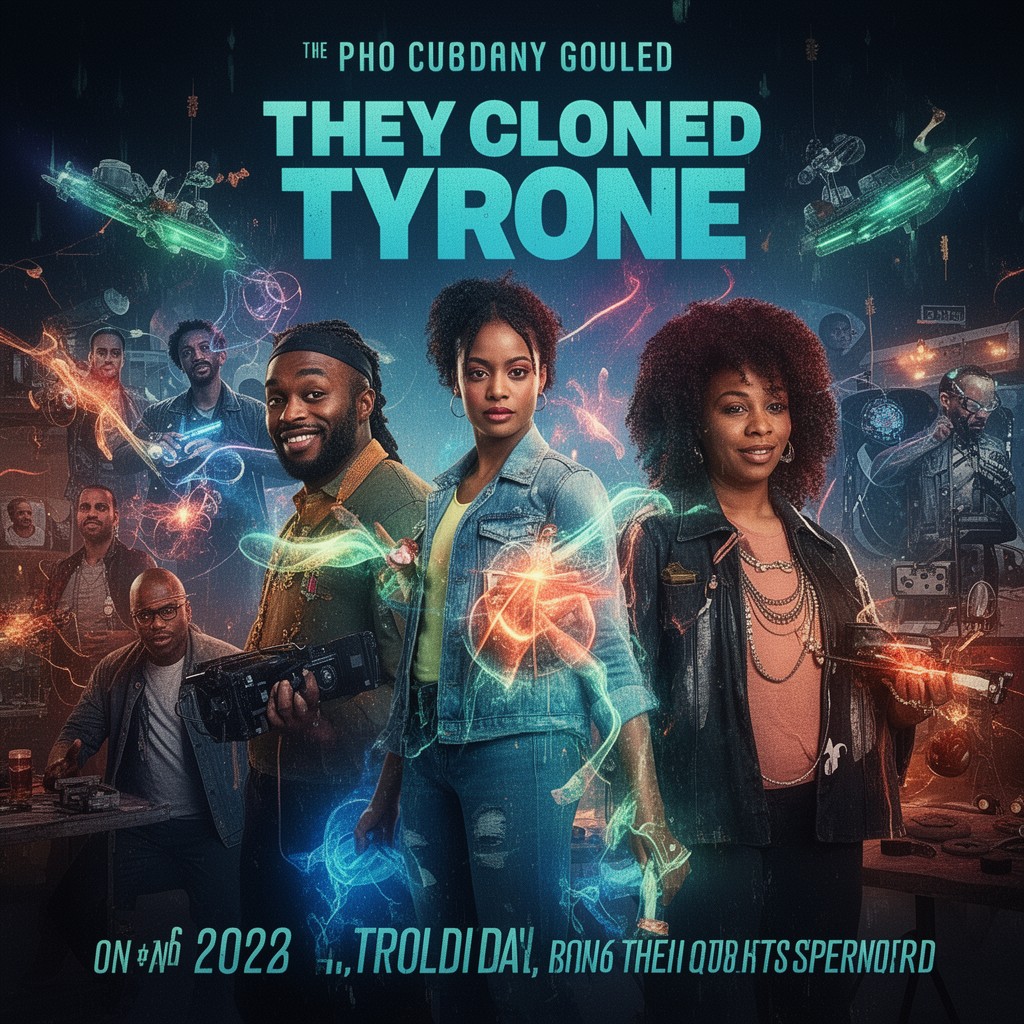 AI-generated illustration of They Cloned Tyrone