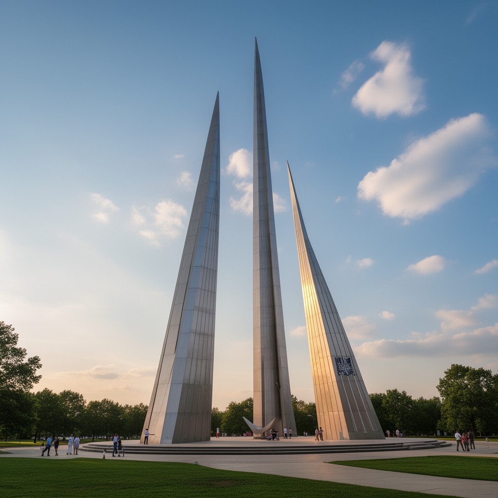 AI-generated illustration of Air Force Memorial