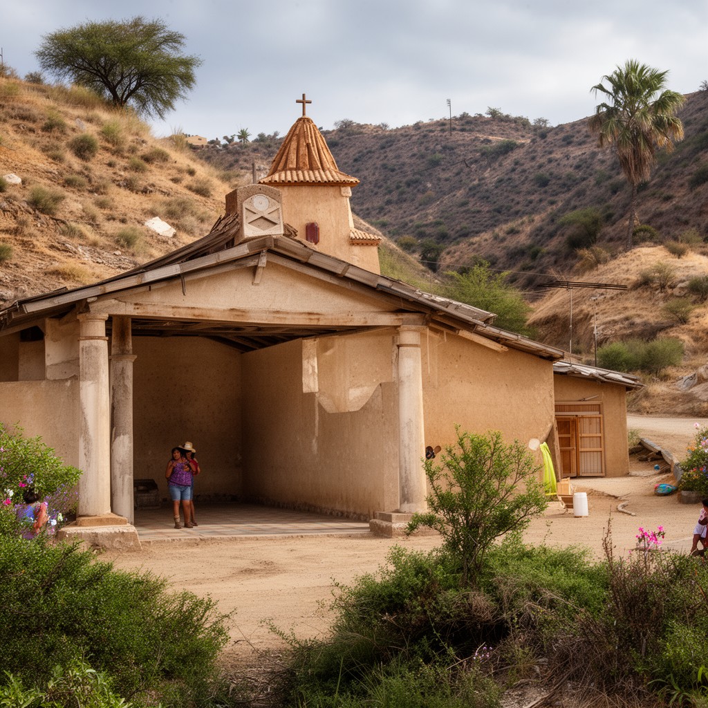 AI-generated illustration of San Isidoro, Baja California