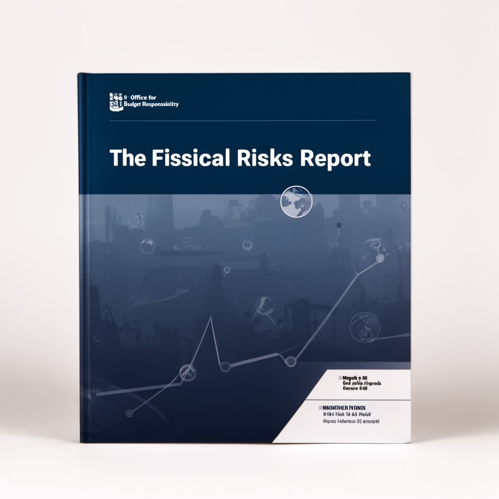 AI-generated illustration of Fiscal risks report