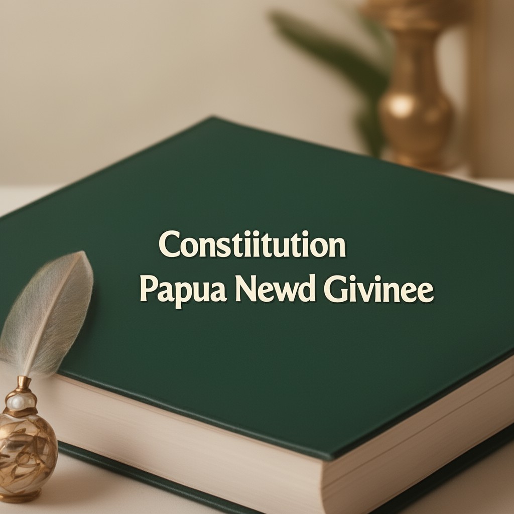 AI-generated illustration of Constitution of Papua New Guinea
