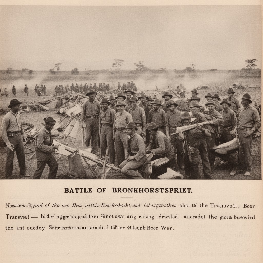 AI-generated illustration of Battle of Bronkhorstspruit