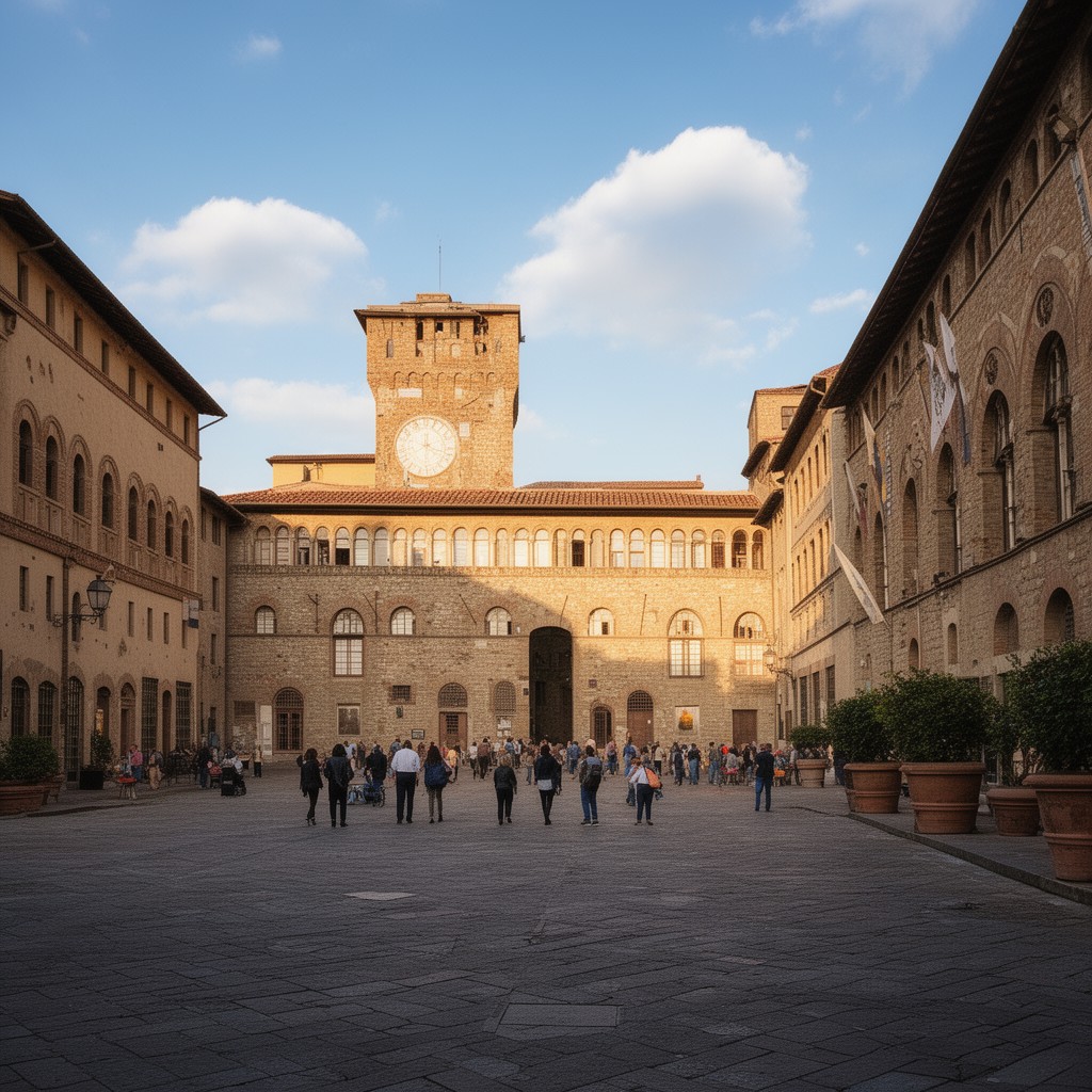 AI-generated illustration of University of Florence