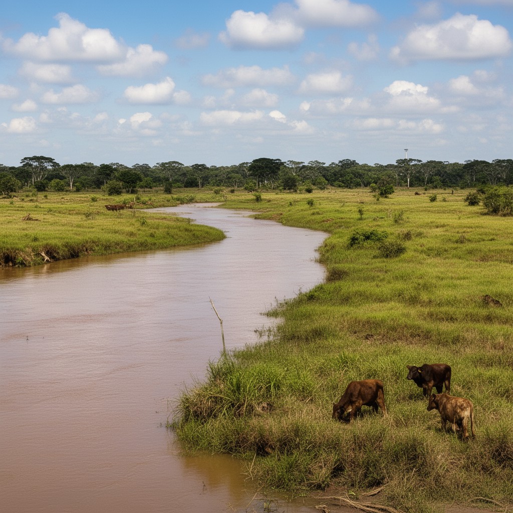 AI-generated illustration of Apure River