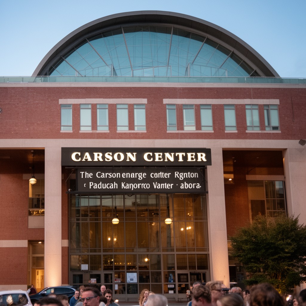 AI-generated illustration of Carson Center for the Performing Arts