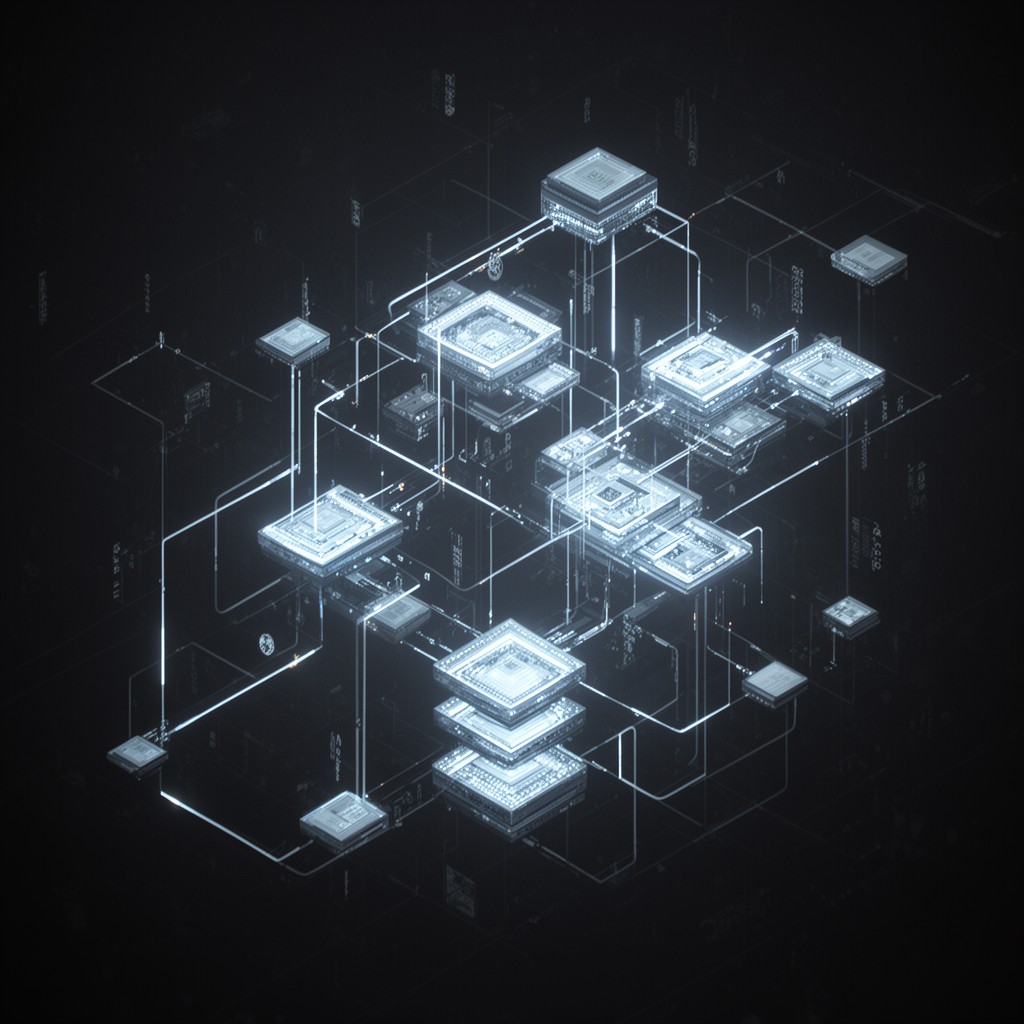 AI-generated illustration of ResNet
