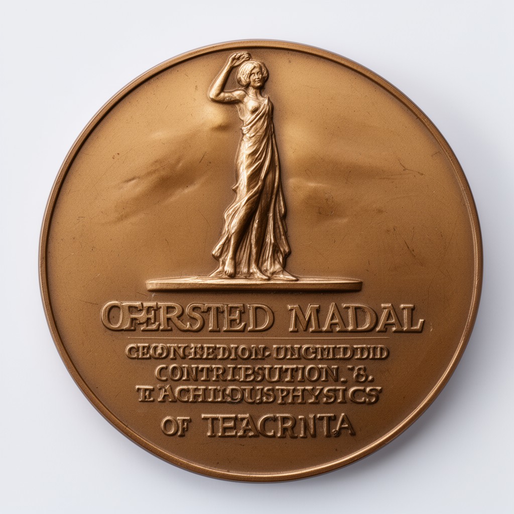 AI-generated illustration of Oersted Medal