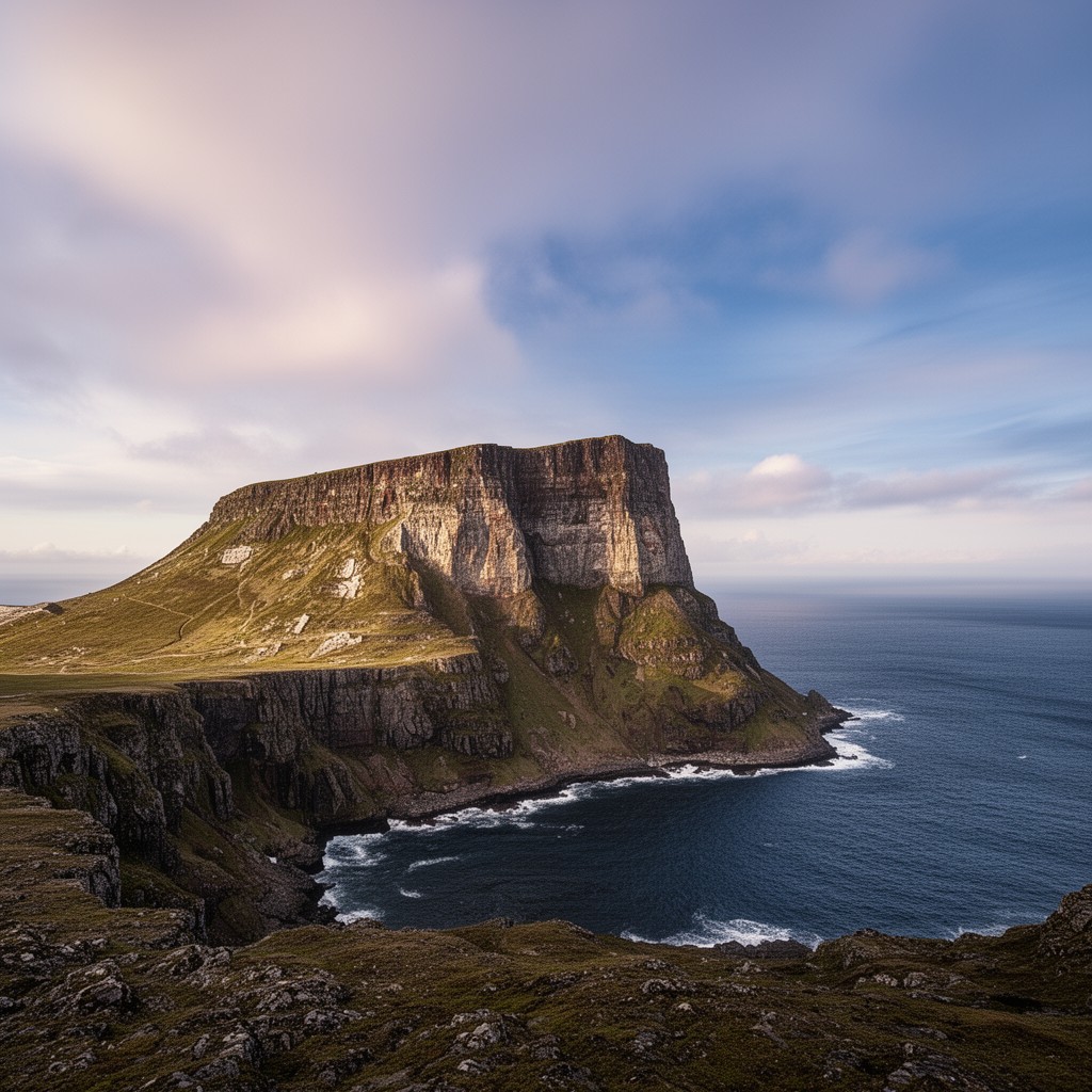 AI-generated illustration of North Cape