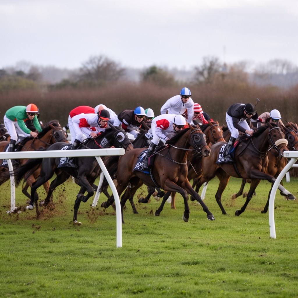 AI-generated illustration of Tingle Creek Chase