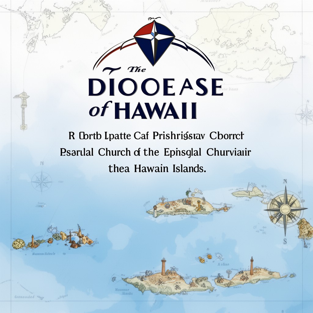AI-generated illustration of Diocese of Hawaii