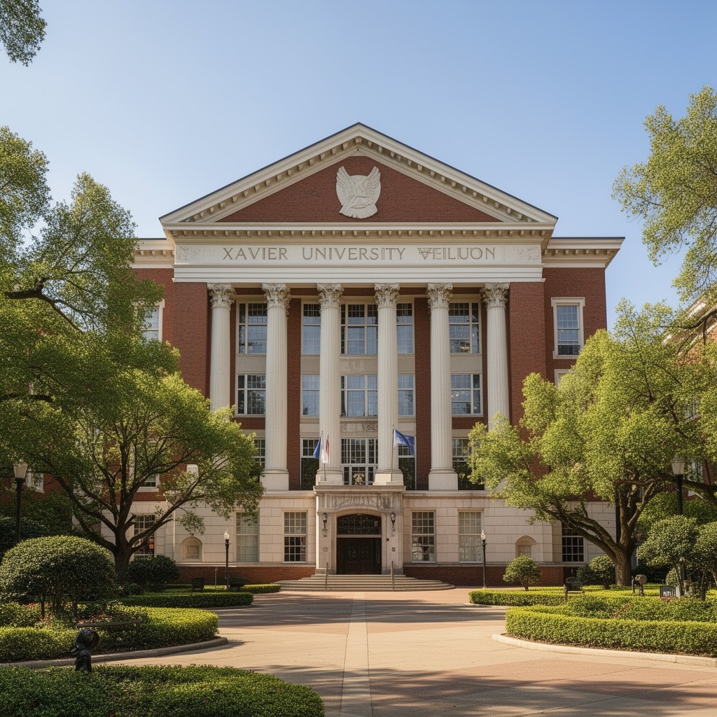 AI-generated illustration of Xavier University