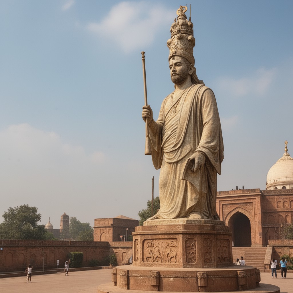AI-generated illustration of Ghiyasuddin Tughlaq