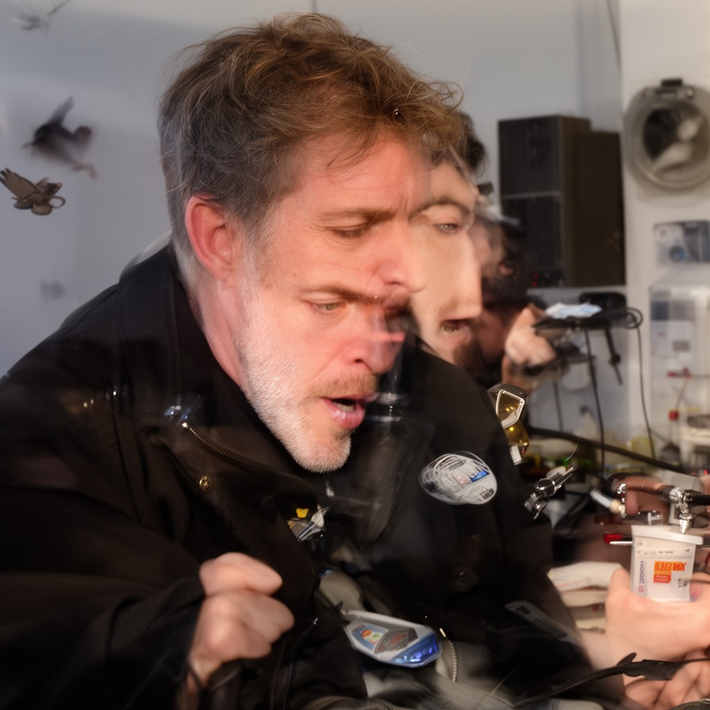 AI-generated illustration of John Powell