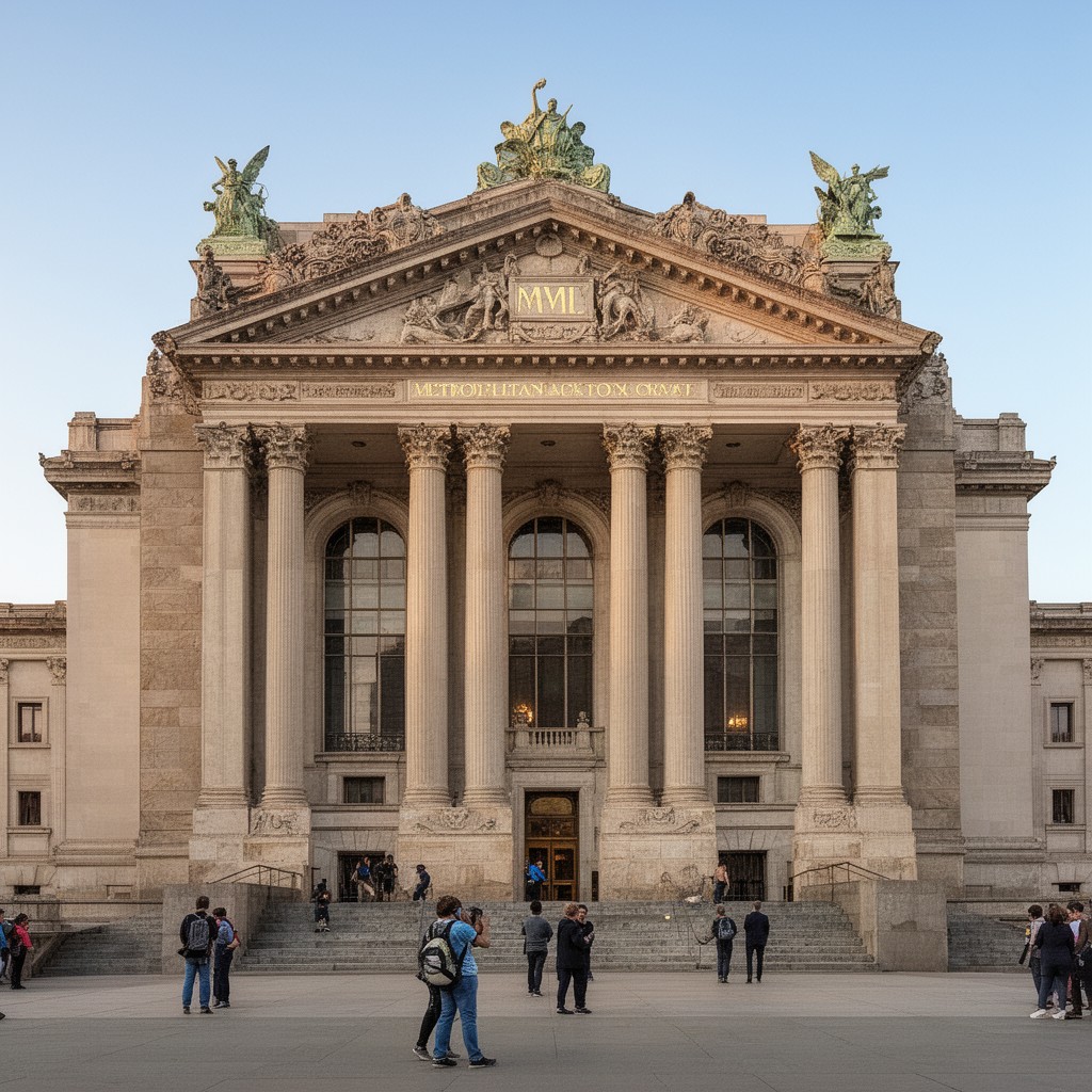 AI-generated illustration of Metropolitan Museum of Art