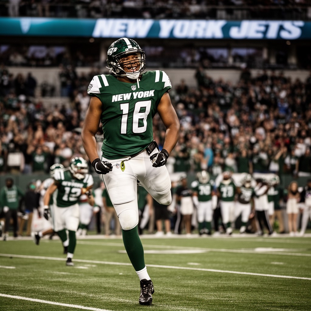 AI-generated illustration of New York Jets