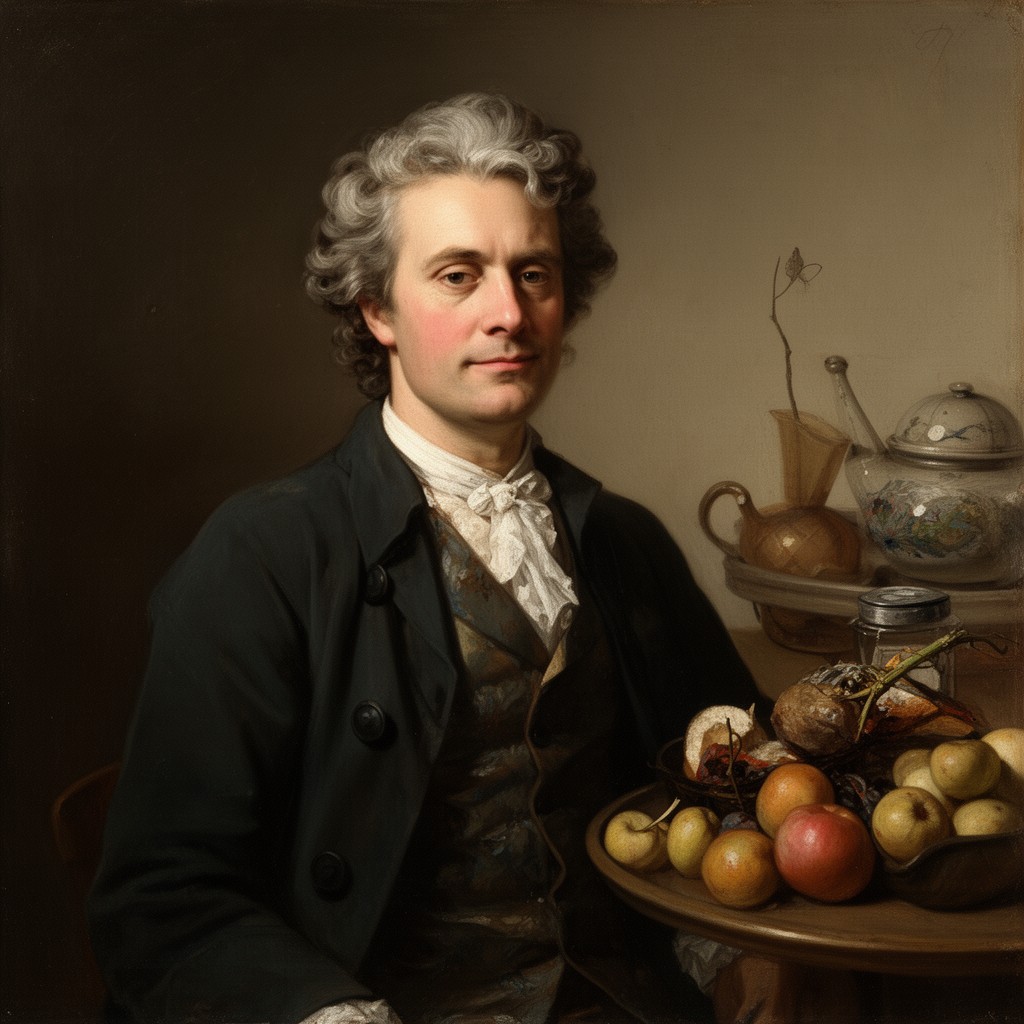 AI-generated illustration of Jean-Baptiste-Siméon Chardin