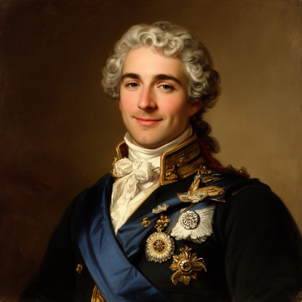 AI-generated illustration of Marie-Louise Élisabeth Labouret