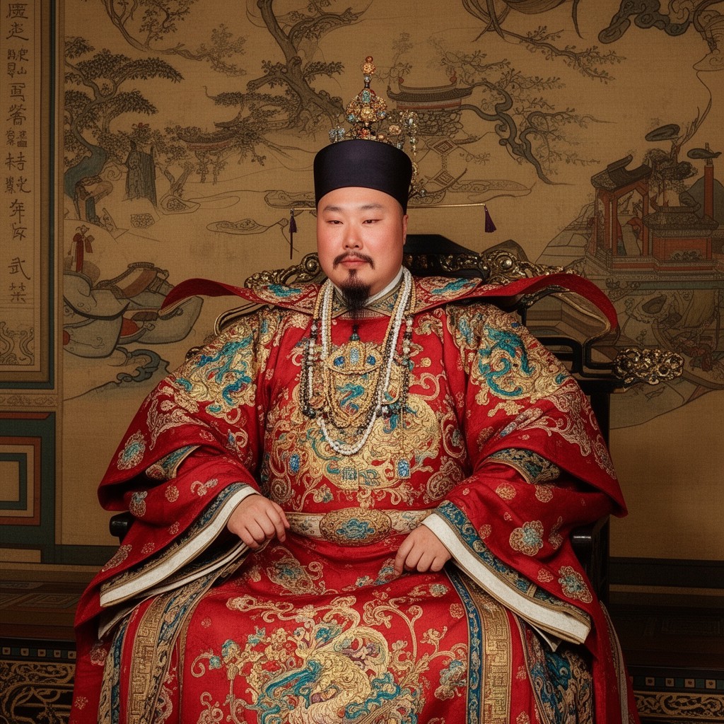 AI-generated illustration of Chenghua Emperor