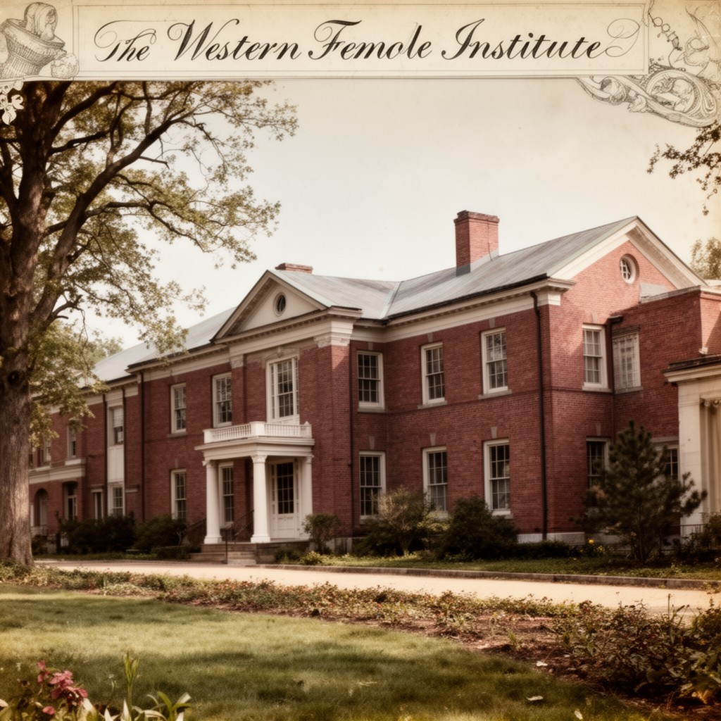 AI-generated illustration of Western Female Institute