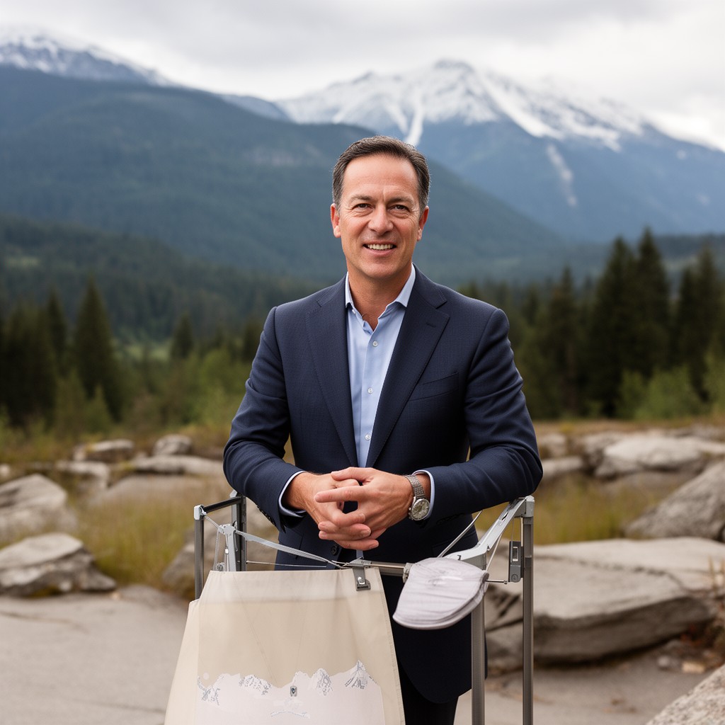 AI-generated illustration of Premier of British Columbia