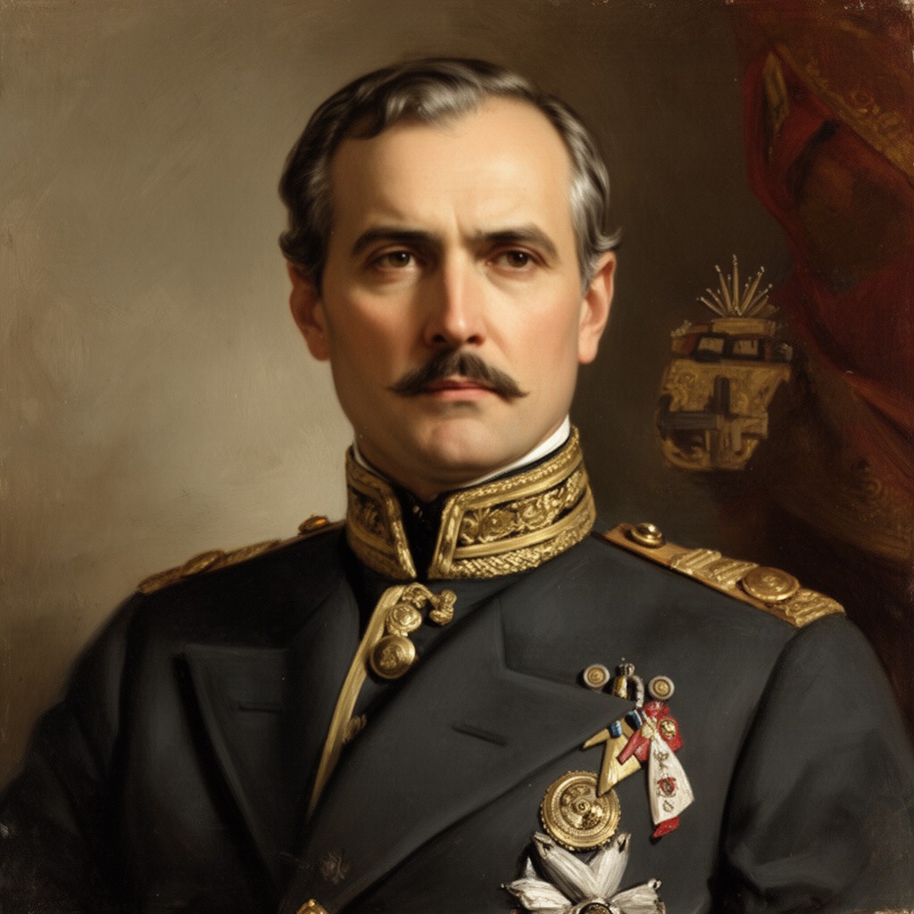 AI-generated illustration of Baltasar Hidalgo de Cisneros