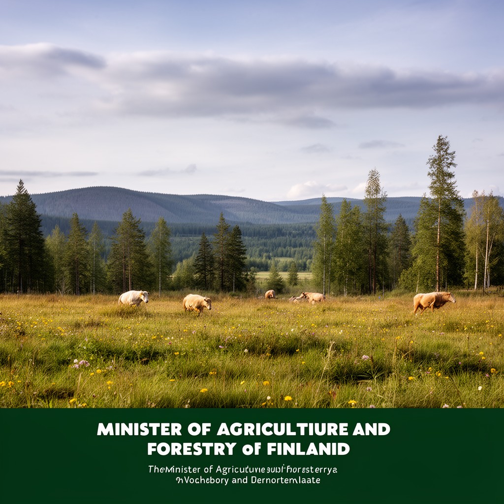 AI-generated illustration of Minister of Agriculture and Forestry of Finland