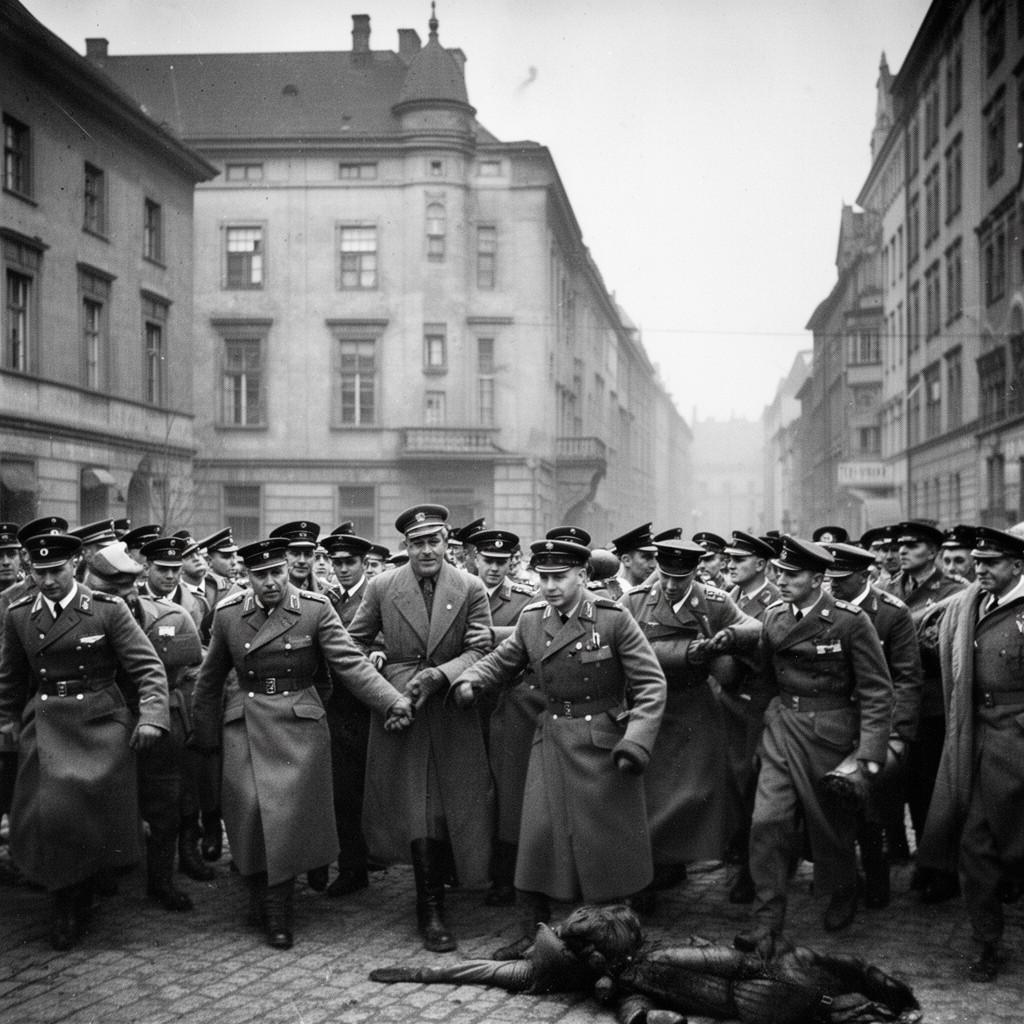 AI-generated illustration of Operation Kutschera