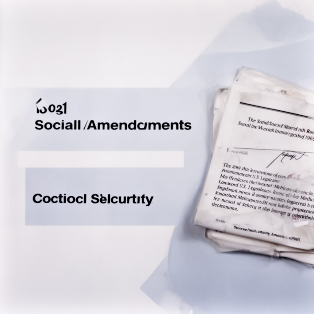 AI-generated illustration of Social Security Amendments of 1965