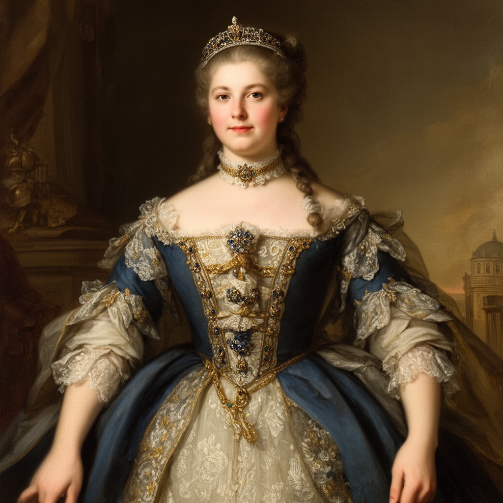 AI-generated illustration of Elizabeth of Russia