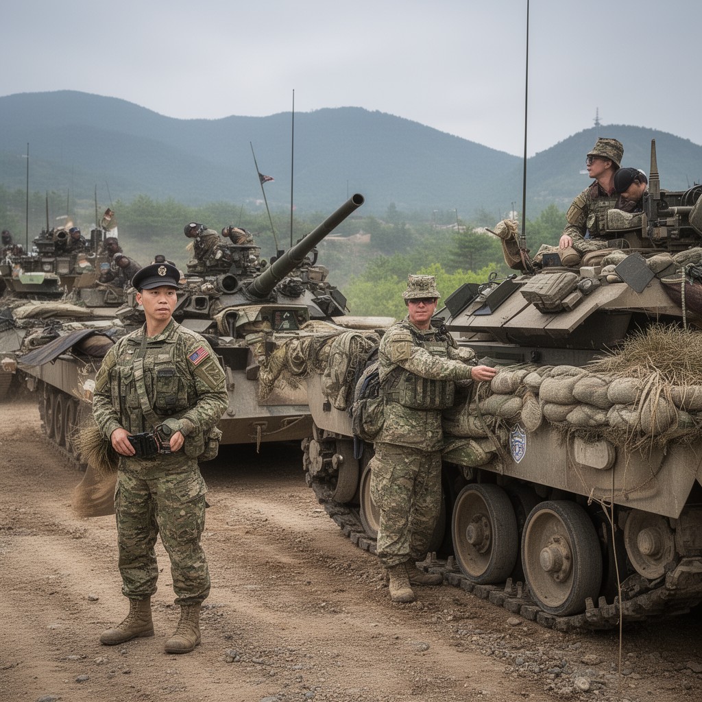 AI-generated illustration of United States Eighth Army