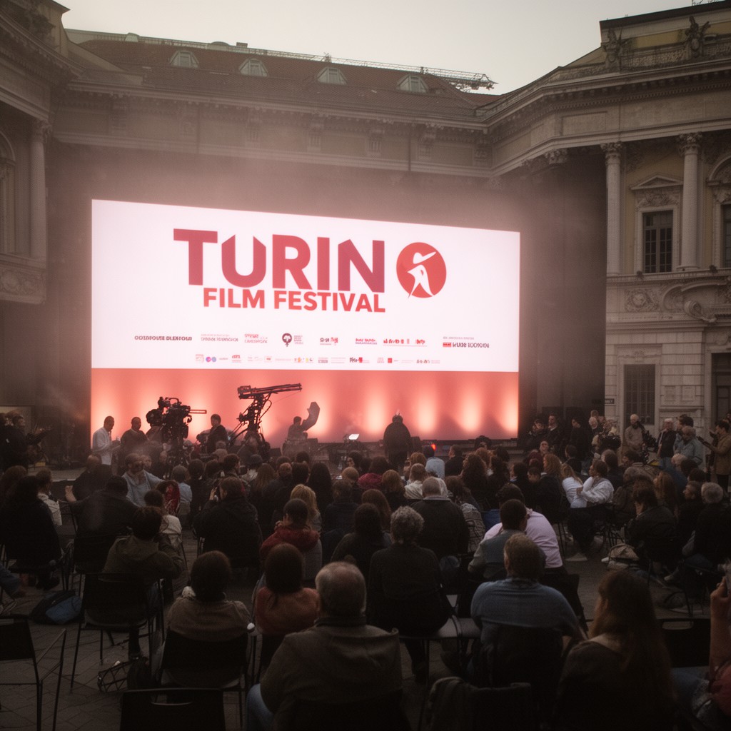 AI-generated illustration of Turin Film Festival