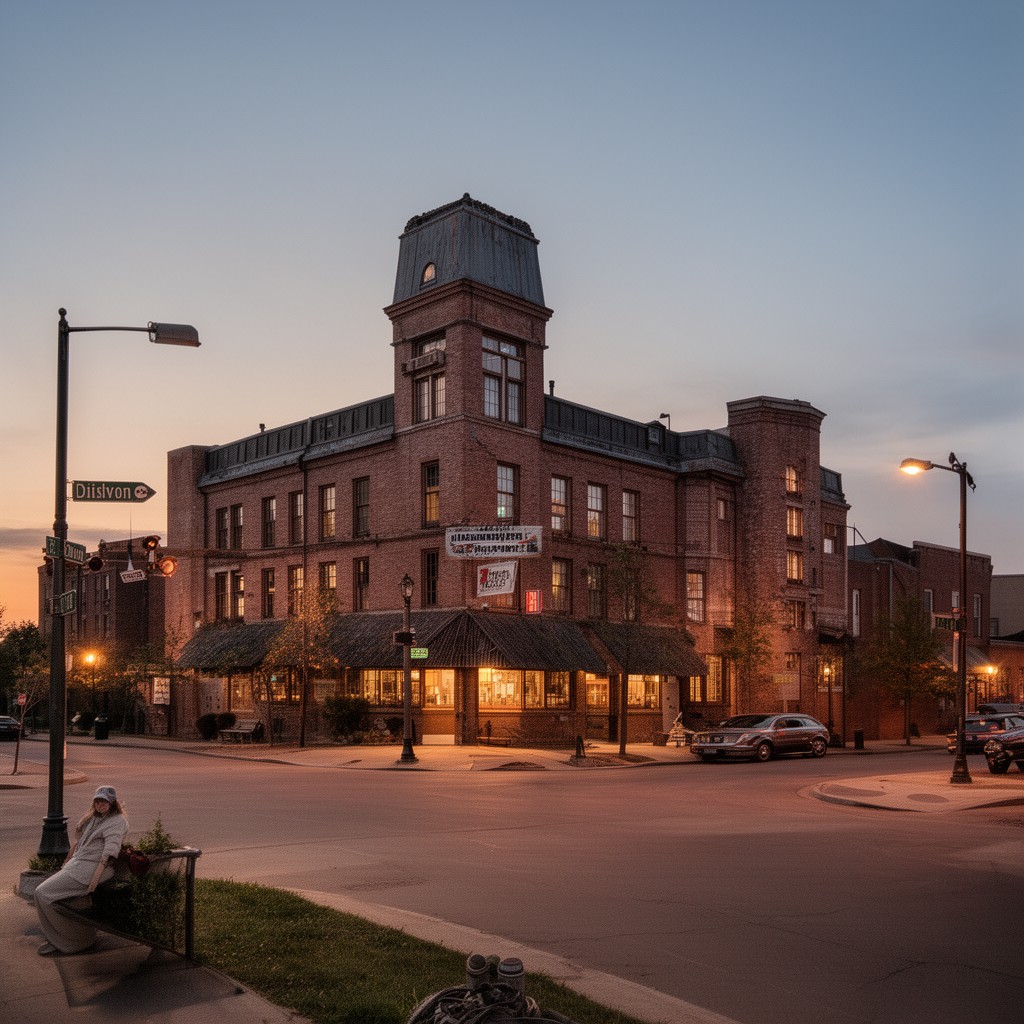 AI-generated illustration of Village of Dearborn
