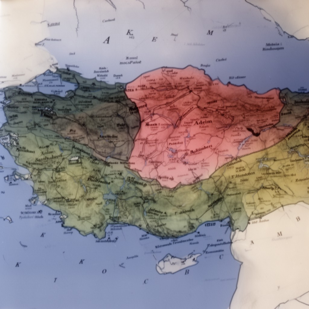 AI-generated illustration of Palestine