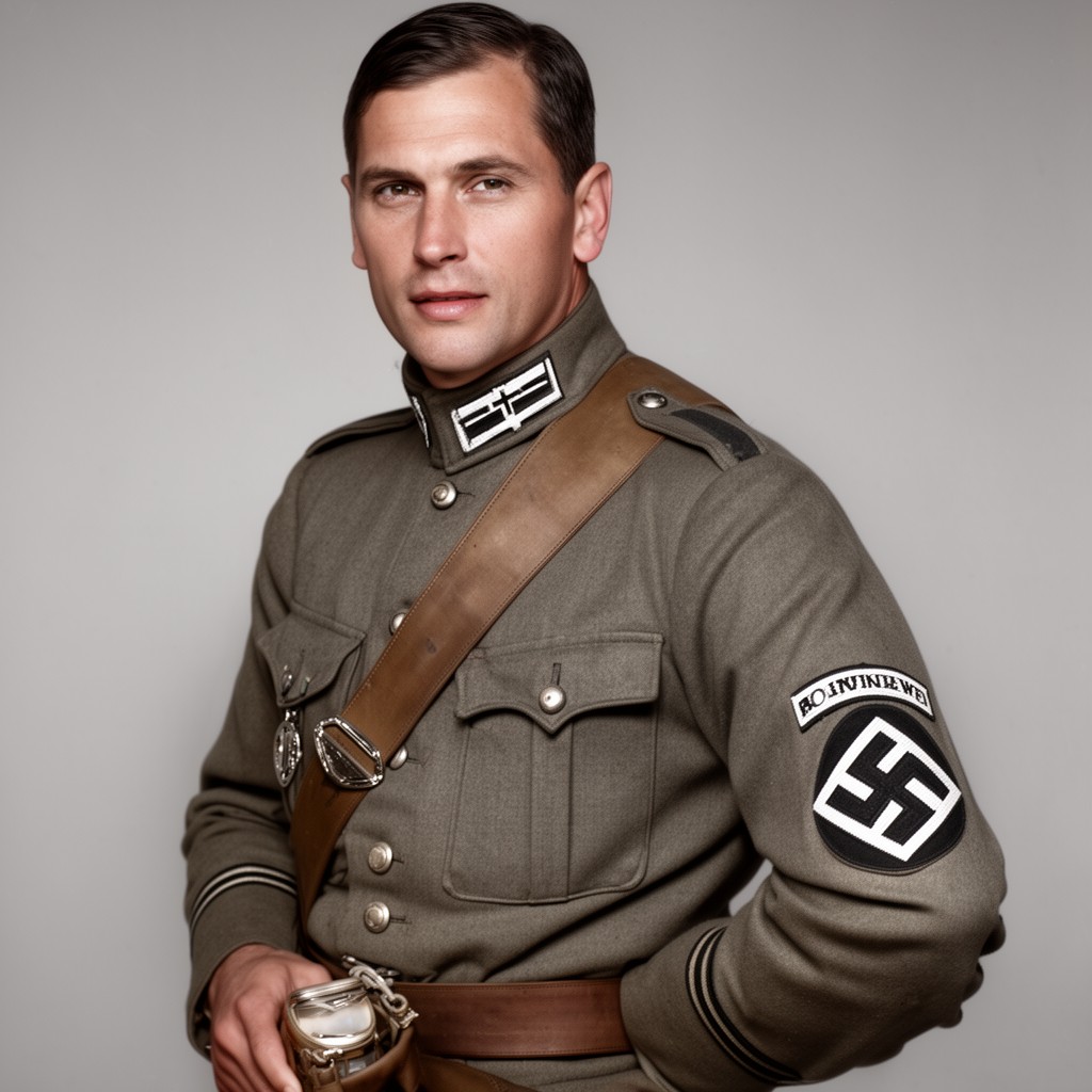 AI-generated illustration of Oswald Boelcke