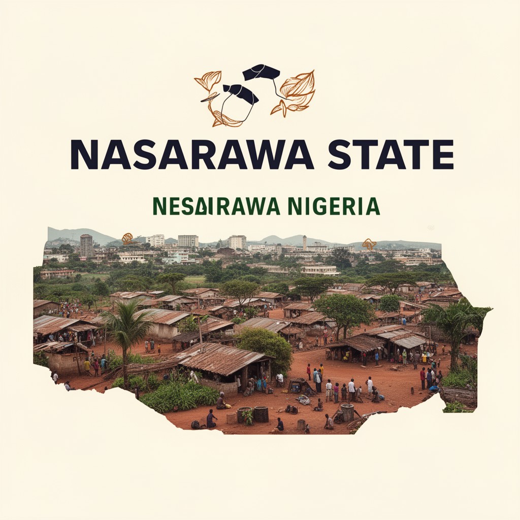AI-generated illustration of Nasarawa State
