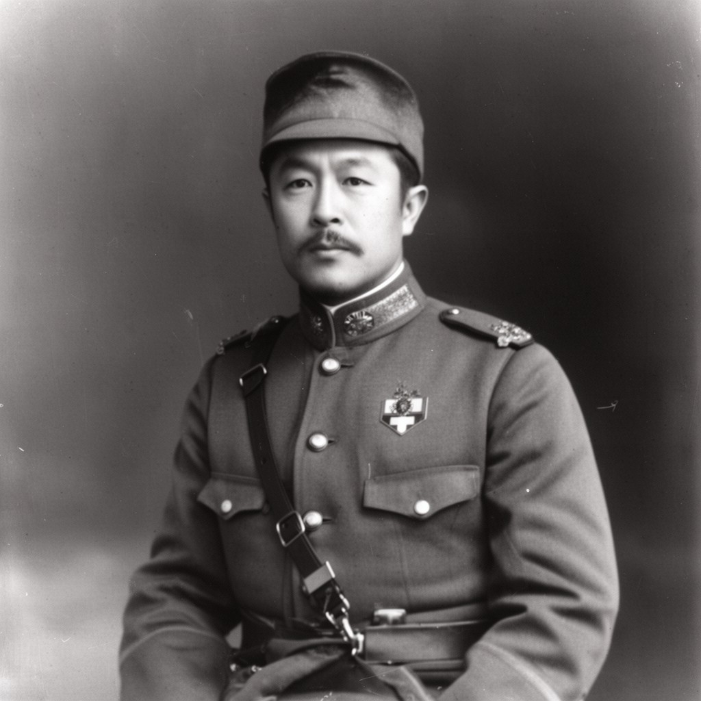 AI-generated illustration of Minami Jirō
