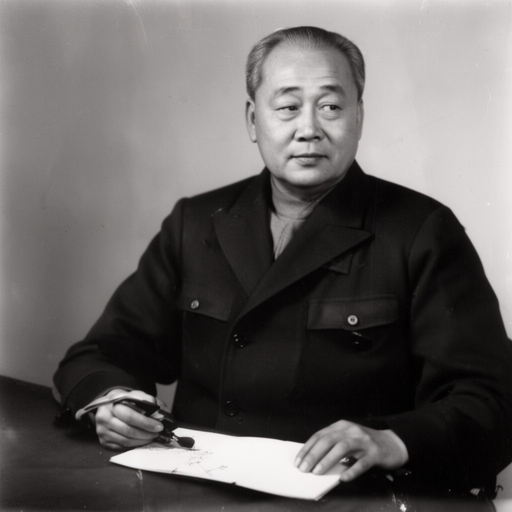 AI-generated illustration of Li Weihan