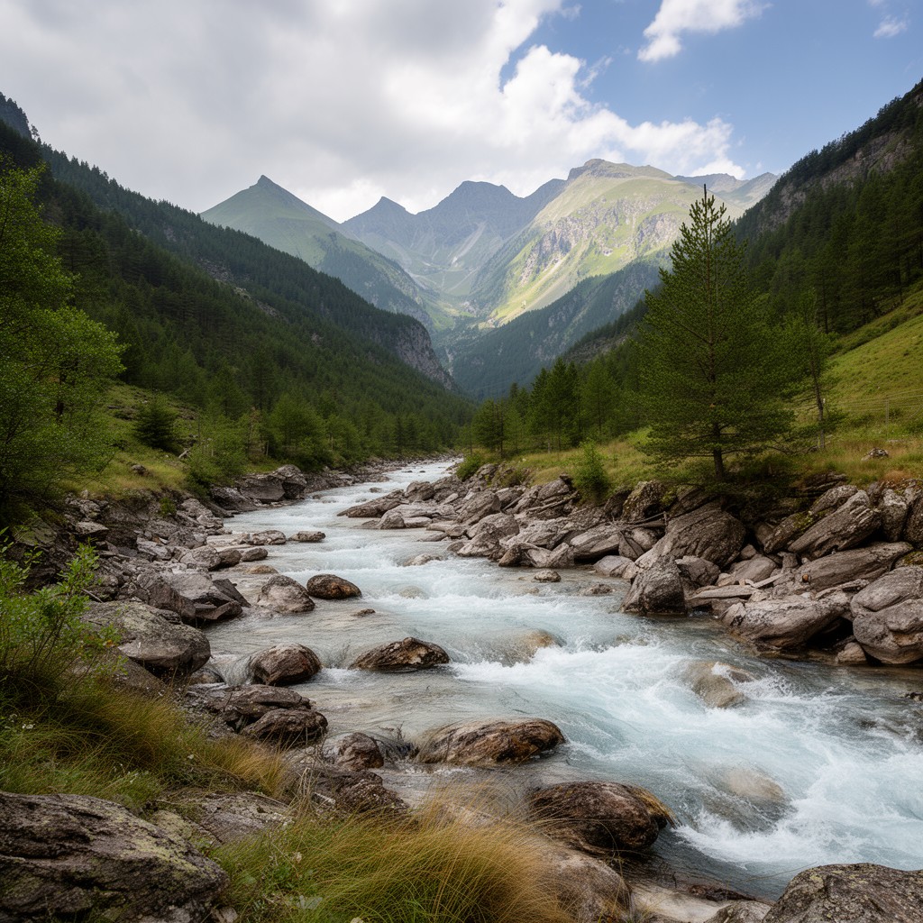 AI-generated illustration of Ariège