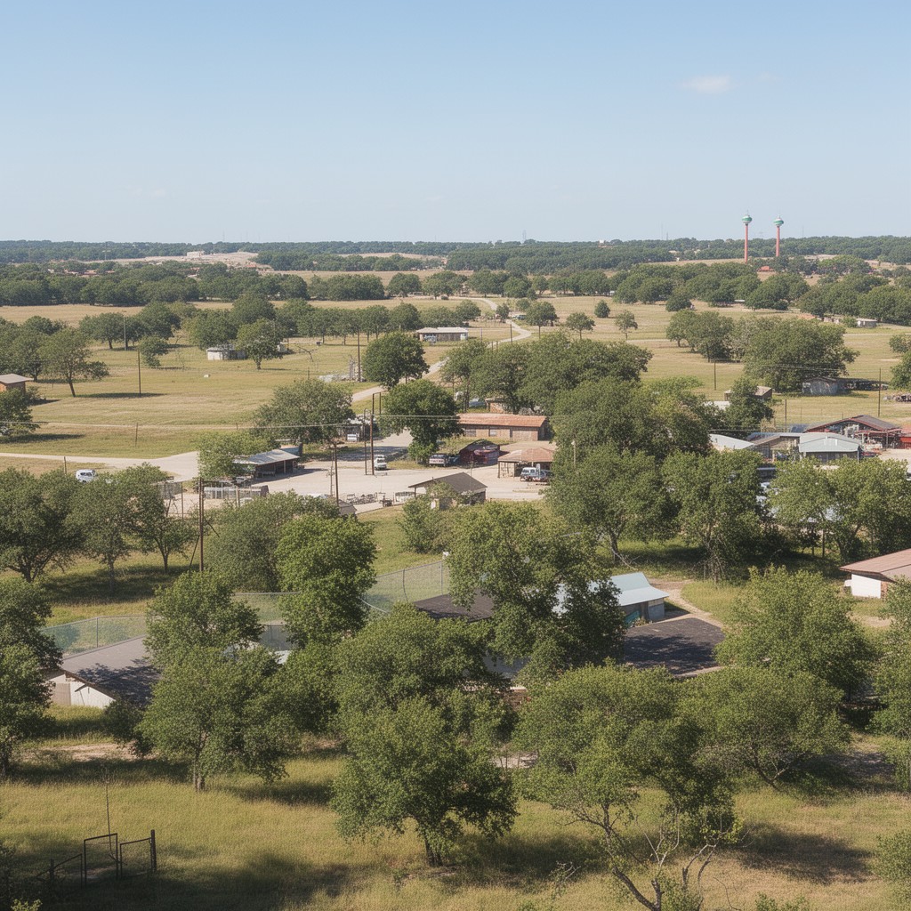 AI-generated illustration of Anderson County, Texas