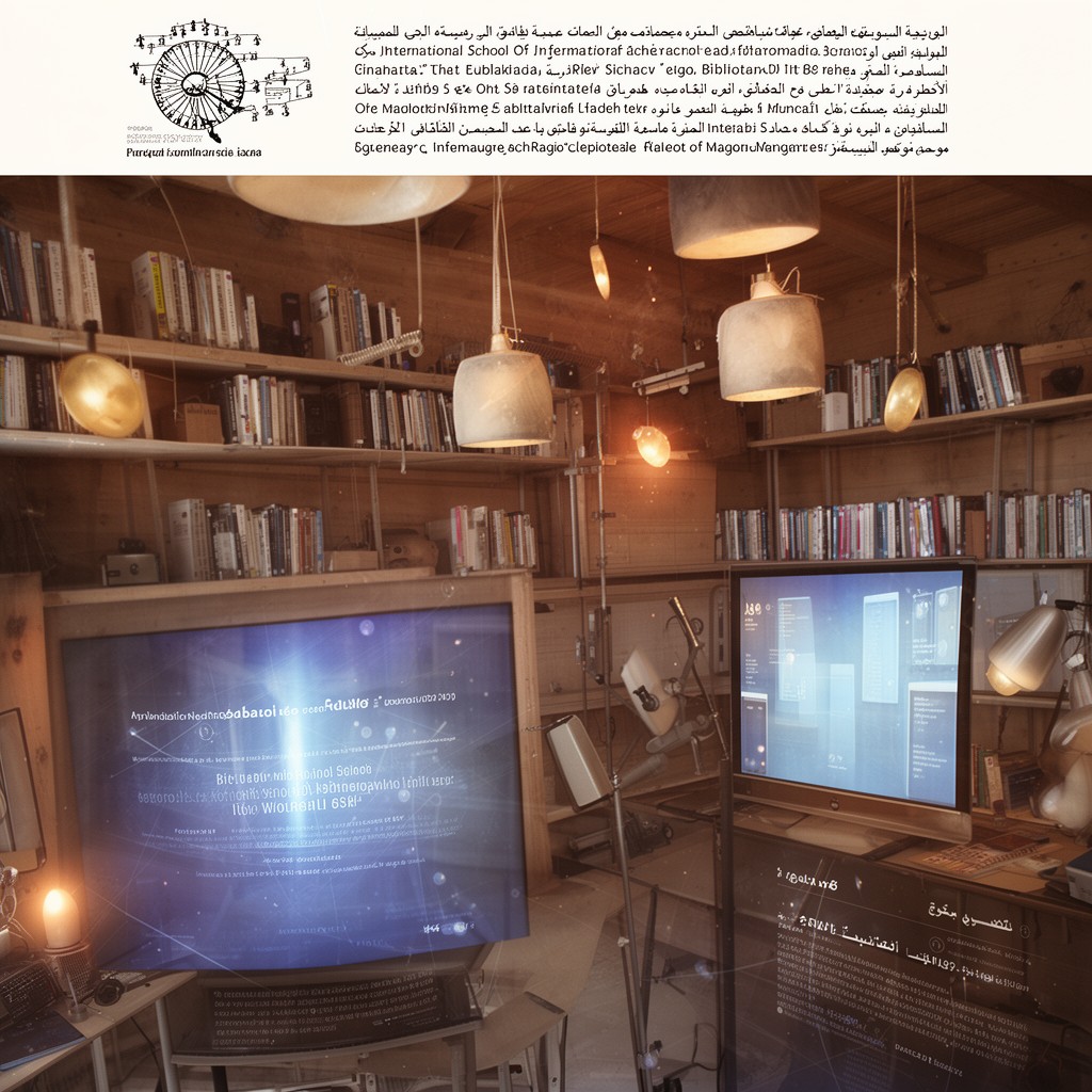 AI-generated illustration of International School of Information Science