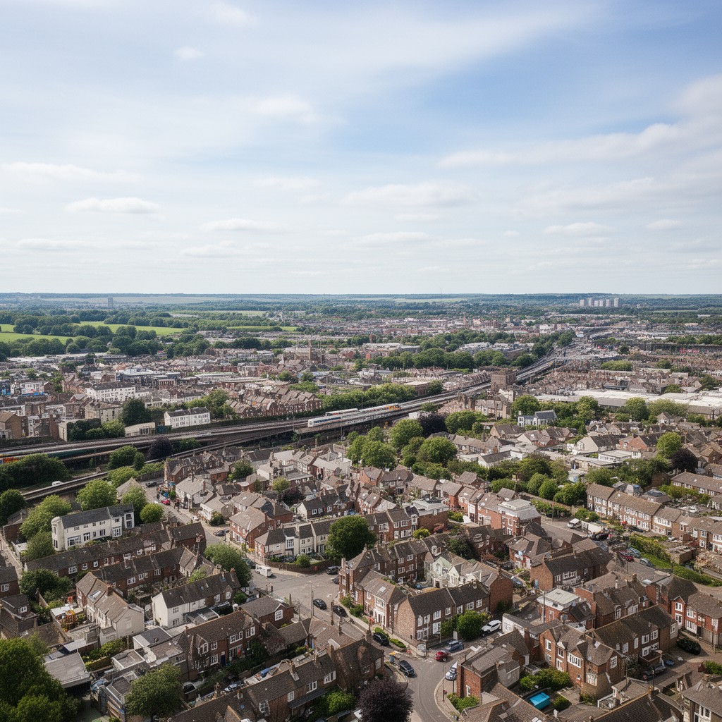 AI-generated illustration of Borough of Eastleigh