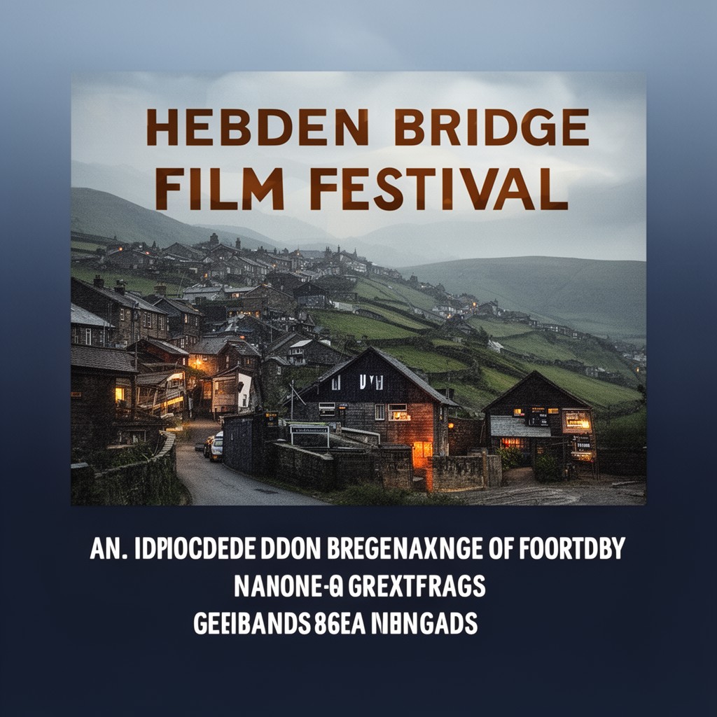 AI-generated illustration of Hebden Bridge Film Festival