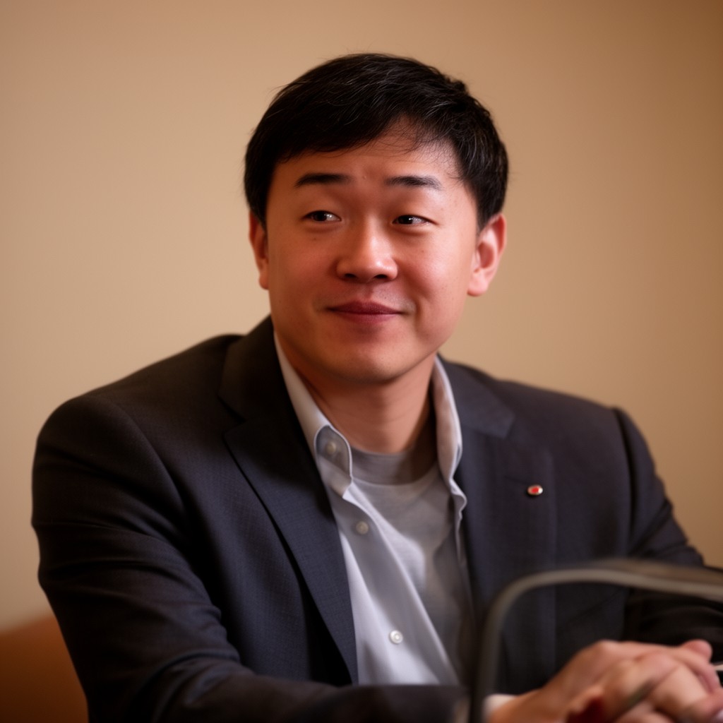 AI-generated illustration of John Cheng