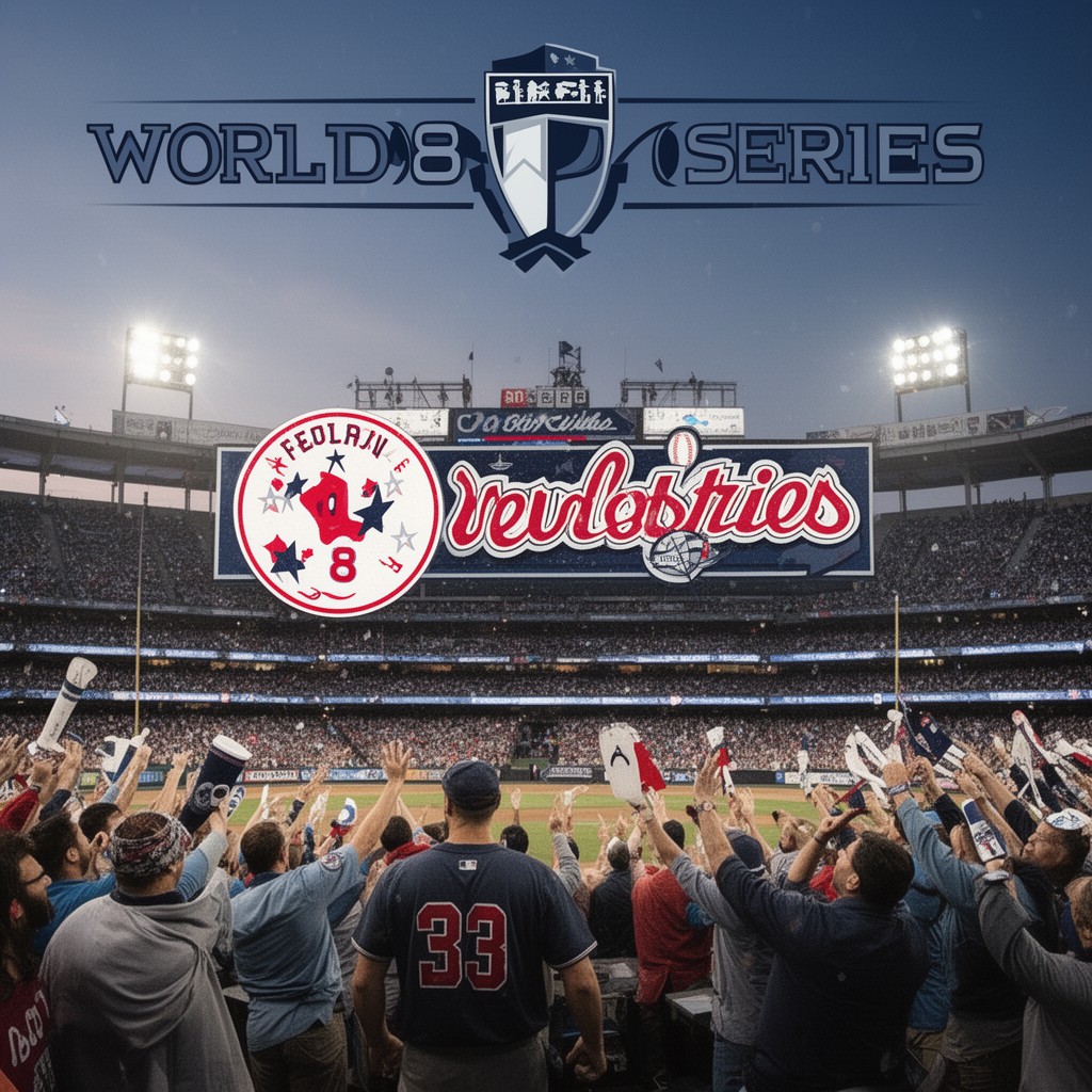 AI-generated illustration of 2018 World Series