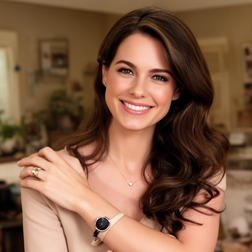AI-generated illustration of JoAnna Garcia Swisher