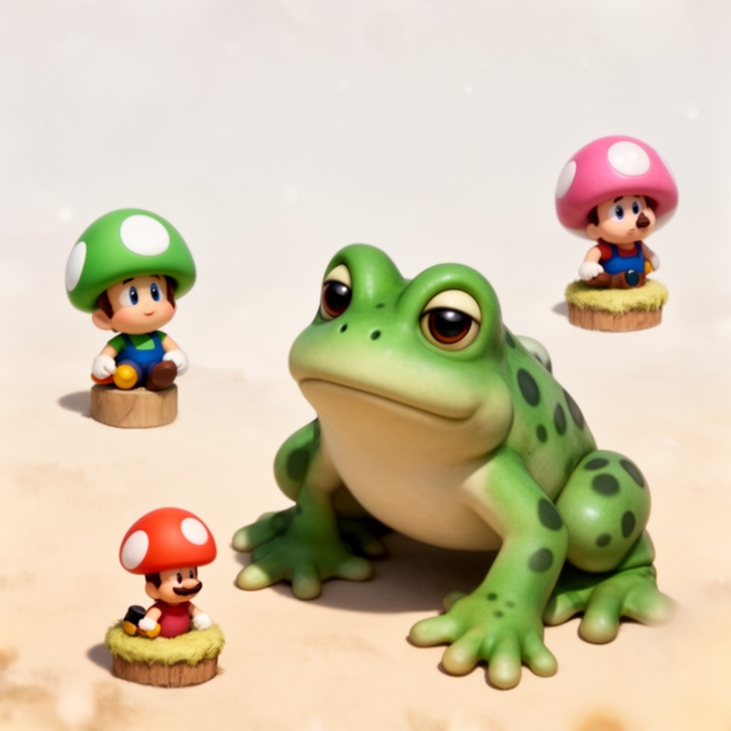 AI-generated illustration of Toad
