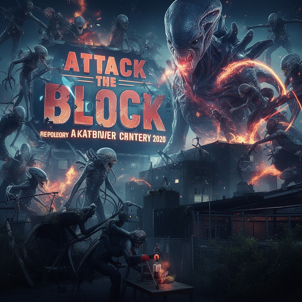 AI-generated illustration of Attack the Block
