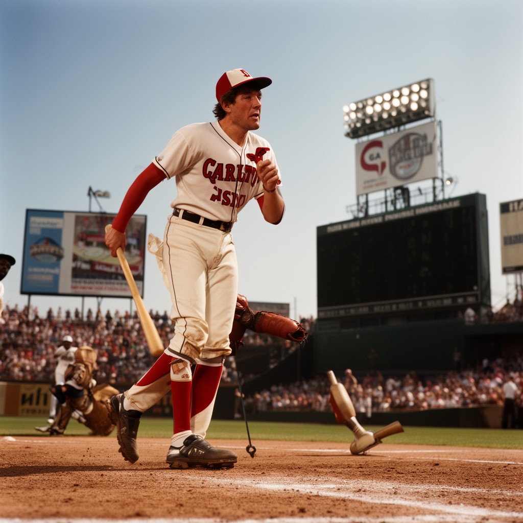 AI-generated illustration of Carlton Fisk